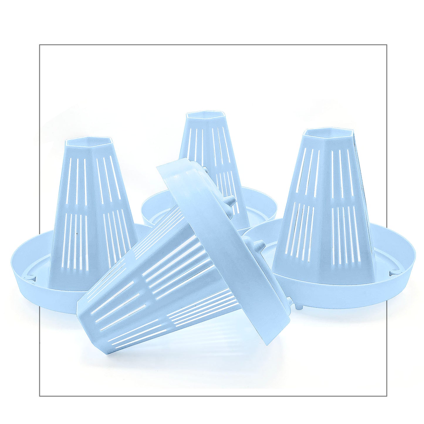 Medium. Sold in Sets. - planters, garden pots, plant warrior, container gardens, root warrior, raised beds,plant pots - Plant Warrior